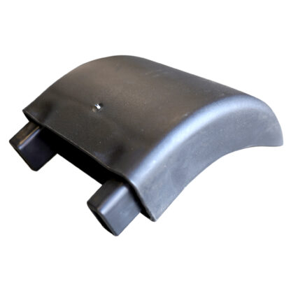 Abschlussprofil SSV vorne, schwarz, für SSV-Längsprofil, gebogen, 100mm